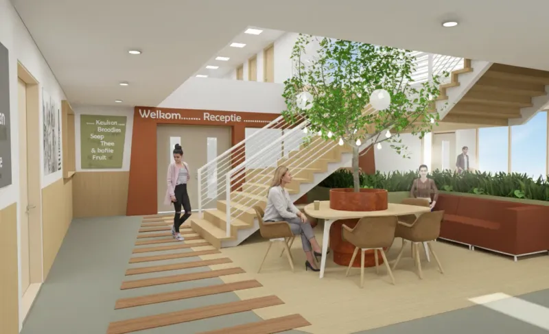 Onderwijs-gebouw Centrale Hal - Hoofdafbeelding