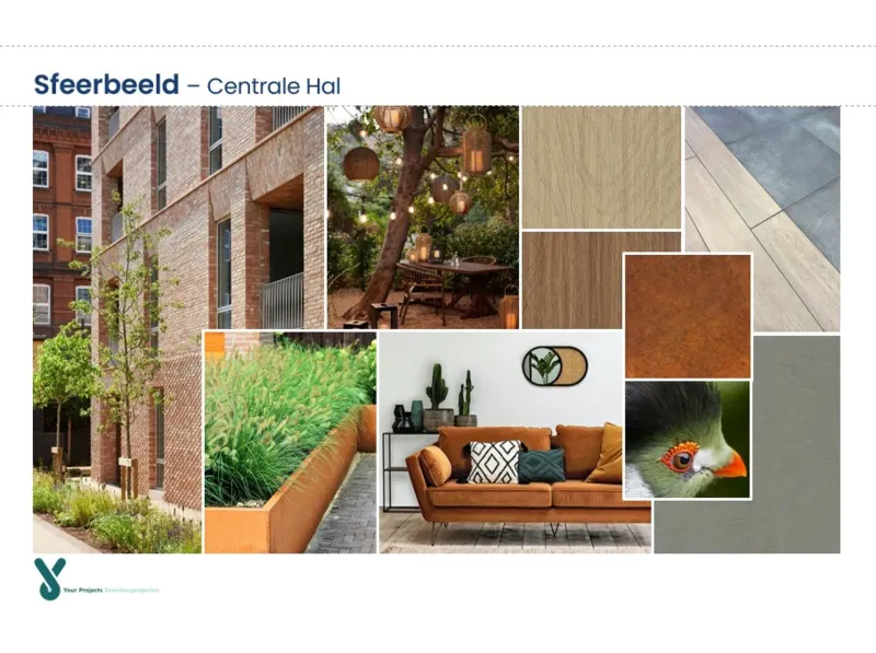 Onderwijs-gebouw Centrale Hal - Moodboard